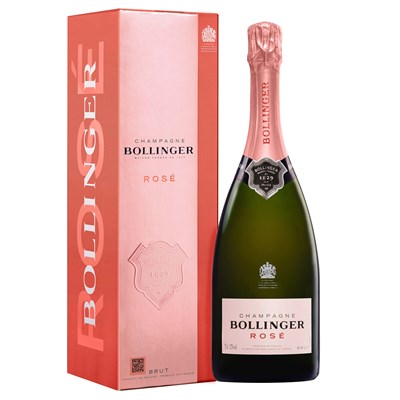 Send Bollinger Rose NV 75cl - Bollinger Rose Champagne Gift Online